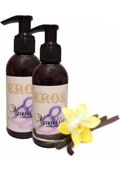 Vanilya Kokulu Masaj Yağı 120 ml 2'li