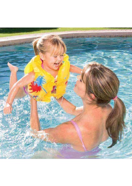 Bestway Can Yeleği Desenli 43x30 Cm, Sarı, 3+ Yaş, Türkiye Menşei modelleri