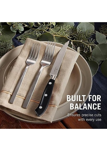 Mutfak Bıçağı Biftek Bıçağı Dövülmüş Bıçak Hediye Kutusu, 12 Cm, 7.7203.12 G