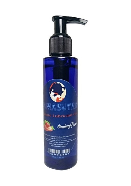 Çilek Aromalı Jel 125 ml Kamasutra Lubricant Strawberry Flavored Gel 125 ml