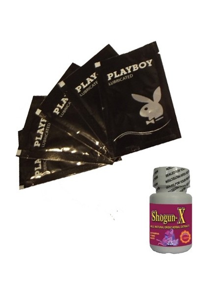 Hepsidahice Pboy Lubricated Gel 5 x 5ml Jel + 10LU Shogunx Erkeklere Özel