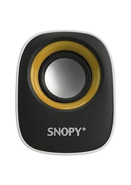 SN-120 2.0 Beyaz/sarı USB Speaker