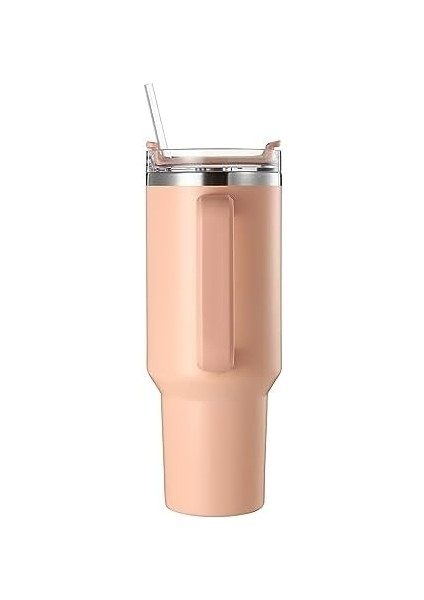Flask Quencher Tumbler 1,18 Litre Termos Bardak Soft Pink Renkli