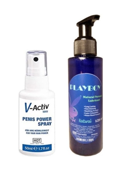 Hintohu Erkeklere Özel Sprey 50 ml + Playboy 125ML Lubricant Gel fiyatları