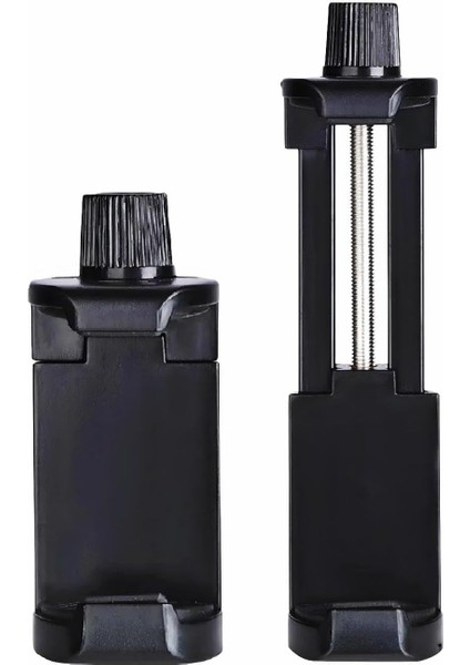 Profesyonel Fotoğraf ve Video Çekim Aparatı, Kolay Taşınabilir, Ergonomik, 5-10 cm Telefon Tutucu, Tripod Başlık, Dikey ve Yatay Kullanım