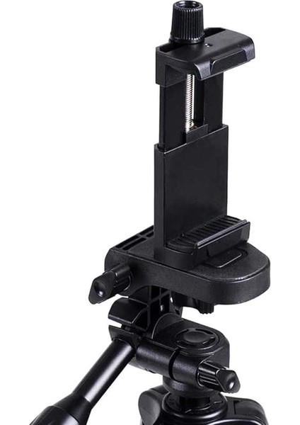 Profesyonel Fotoğraf ve Video Çekim Aparatı, Kolay Taşınabilir, Ergonomik, 5-10 cm Telefon Tutucu, Tripod Başlık, Dikey ve Yatay Kullanım