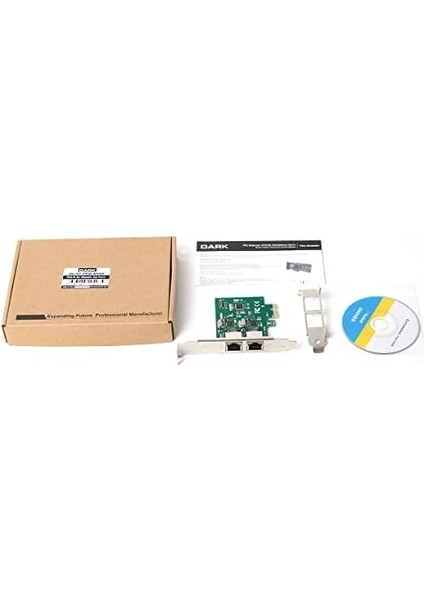 Pcıe X2 Çift Gigabit Ethernet Ağ Kartı (Dk-Nt-Peglanx2)