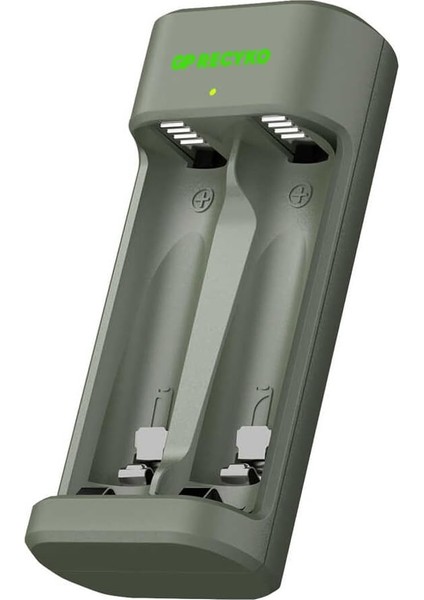 E221 USB Şarj Cihazı (Pilsiz Model) 2 Kanallı Hem Aa Hemde Aaa Şarjlı Piller Için