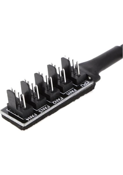 Fan Çoklayıcı Kablosu 4 Port Y Pwm Splitter 4 Pin Cpu 12V Switch Ide Molex - 4353