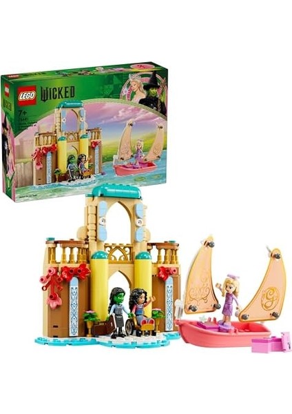 Wicked Glinda, Elphaba ve Nessarose, Shiz Üniversitesi Nde 75681-7 Yaş ve Üzeri Çocuklar Için Oyuncak Tekne Içeren Bebek Evi Oyun Seti (304 Parça) fiyatları