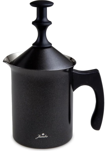 Timeless Venti Siyah Çelik Süt Köpürtücü 400 ml