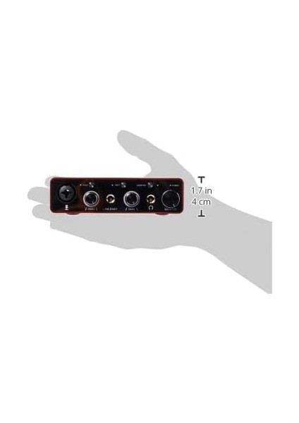GLX-700RD Üst Segment USB Stüdyo Ses Kartı 2 Giriş 2 Çıkış 24BIT/192KHZ