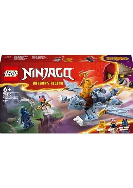 Genç Ejderha Riyu 71810-6 Yaş ve Üzeri Çocuklar Için 3 Ninja Minifigürü Içeren Yaratıcı Oyuncak Yapım Seti (132 Parça)