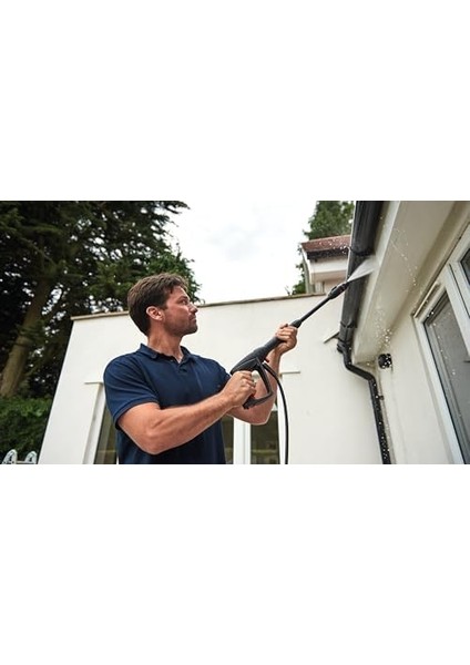 Home And Garden Yüksek Basınçlı Yıkama Makineleri ile Uyumlu 3'ü Bir Arada Nozül, Siyah