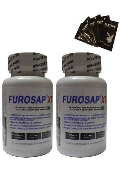 Dietary Supplement Playboy Lubricant 5 X 5 ml Jel+Furosapxt Maximum Desire Power For Men Erkeklere Özel 30 Lu 2 Adet