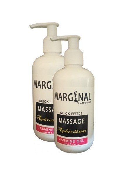 Massage Jasmine Gel 250 ml Yasemin Masaj Jeli I 2'li