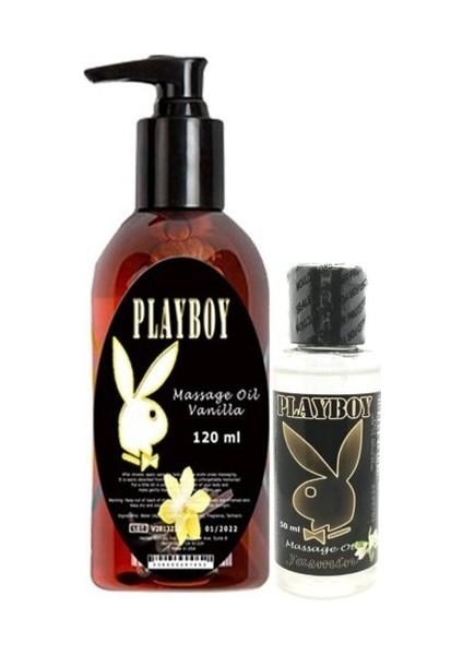 Aromaterapi Vanilya Massage Oil 120 ml + Jasmin Aromalı Massage Vücut Masaj Yağı 50 ml
