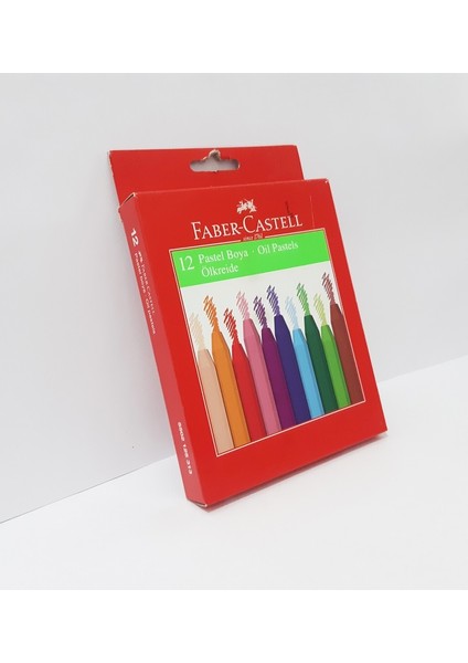 12 Renk Pastel Boya