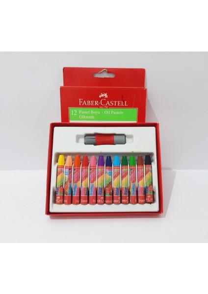 12 Renk Pastel Boya