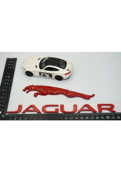 Jaguar Panter Kırmızı Bagaj Yazı Logo Arma Seti fiyatları