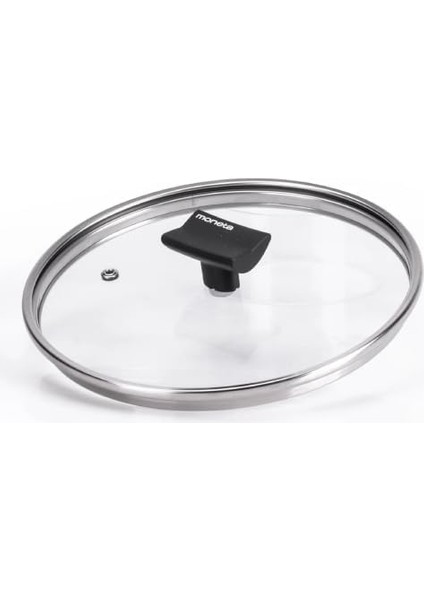 Zecchıno Kısa Tencere 24 cm + Cam Kapak