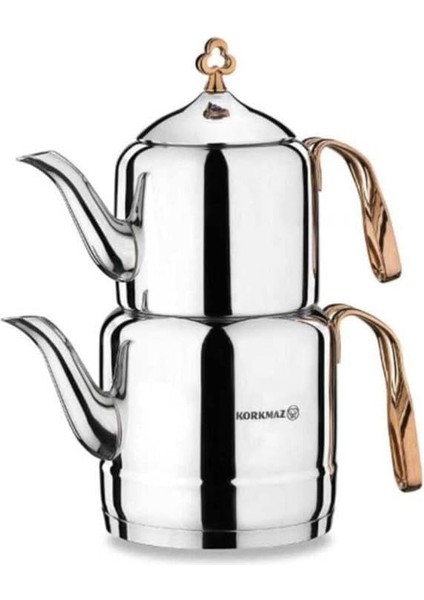 A213 Çintemani Çaydanlık Takımı Rosagold