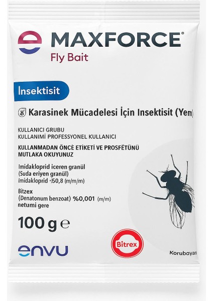 Maxforce Fly Bait Karasinek Granülü 100 Gr- 2’li fiyatları