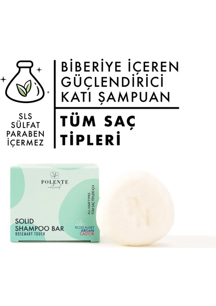 Biberiyeli Katı Şampuan (110 Gr)