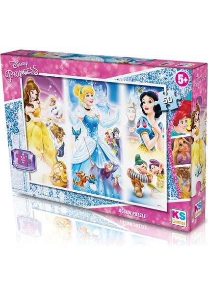 PR709 Prenses 50 Parça Puzzle -Ks Puzzle