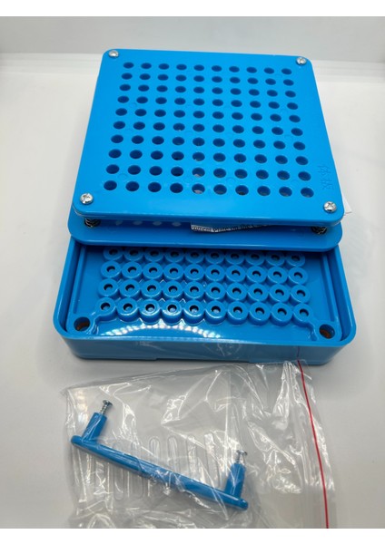 Kapsül Dolum Tepsisi 0 100 Delikli Dolum Tepsisi