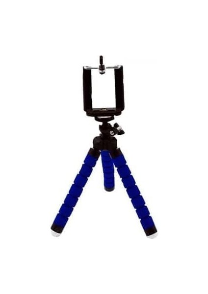 Tripod Ahtapot Telefon Tutucu, Ayarlanabilir Telefon Tutacağı, Esnek Ayaklar Çok Renkli