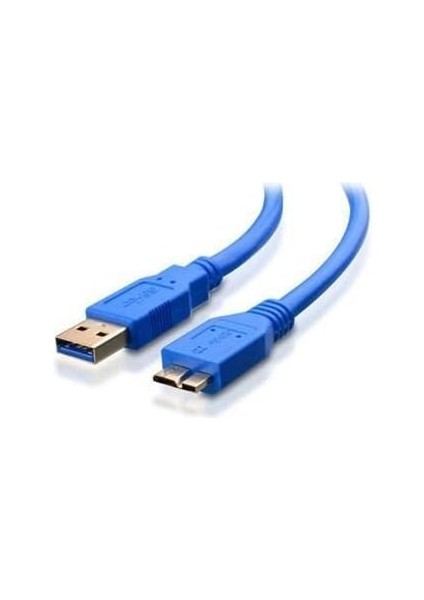 Plus PX-4120 USB 3.0 30CM Taşınabilir Harddisk Micro B Harici Disk Kablosu