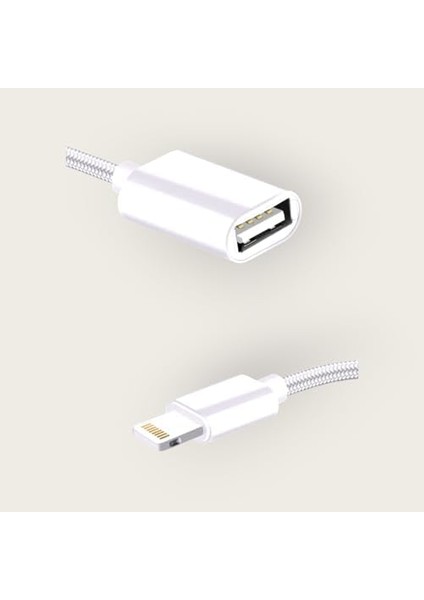 Ky 227 Lightning To USB Flash Cable - iphone ile Uyumlu Cihazınıza Flash Bellek Takmanızı Sağlar