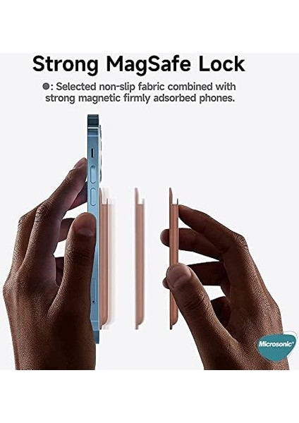 Kılıf Apple iPhone 15 Pro Max Için Leather Wallet Magsafe Koyu Yeşil [iphone 15 Pro Max ile Uyumlu Kılıf - Koyu Yeşil]