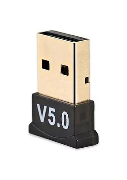 Plus PX-AC-BTU50 Bluetooth 5.0 Alıcı, Mini Dongle USB Alıcı, Bluetooth 5.0 Adaptör, USB Bluetooth 5.0, WIN10 Tak Çalıştır, Çoklu Cihaz Bağlama