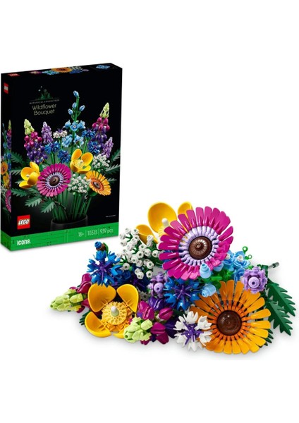 LEGO Icons Kır Çiçekleri Buketi 10313