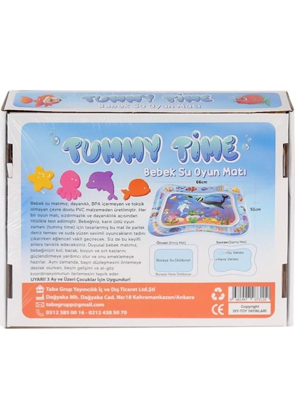 2885 Tummy time Bebek Su Oyun Matı