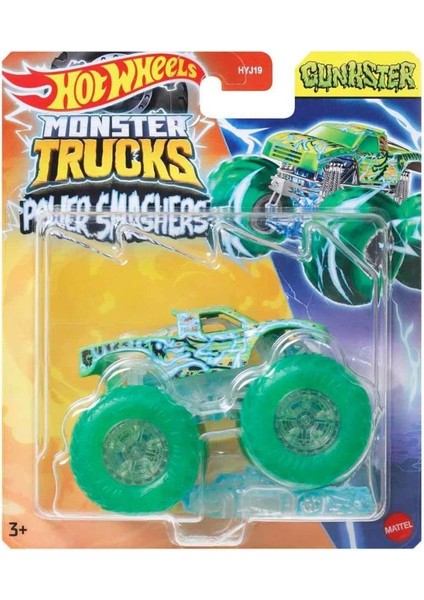 Nessiworld HYJ19 Hot Wheels Monster Trucks Power Smashers 1:64 Arabalar