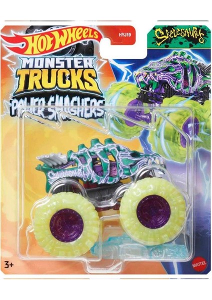 Nessiworld HYJ19 Hot Wheels Monster Trucks Power Smashers 1:64 Arabalar