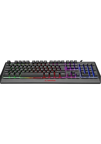 KB-R52 Style Rainbow Aydınlatmalı Gaming Oyuncu Klavyesi