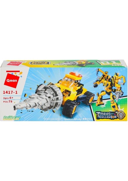 KP-1417 Keeppley Inşaat Blok Seti -Vagon Life