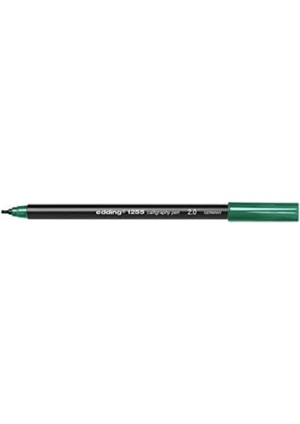 1255 Kaligrafi Kalemi - Çam Yeşili - 1 Kalem - Kaligrafi Ucu 2 mm