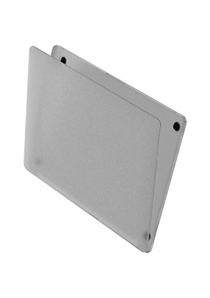 Macbook Pro Kılıf 13INÇ M1-M2, Kristalline Iz Yapmaz A1706 A1708 A1989 A2159 A2251 A2289 A2338 ile Uyumlu Gri
