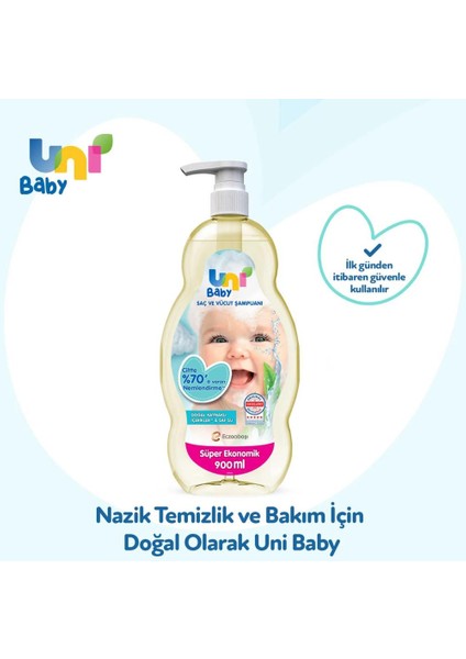 Uni Baby Bebek Şampuanı 900ML