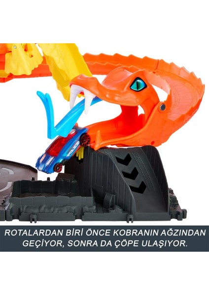 HTN81HOTWHEELSPIZZADÜKKANINDAKOBRAMACERASIOYUNSETI