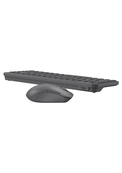 Tech FG3200 Air2 2.4ghz Kablosuz Q Türkçe Fn-Multimedya Klavye + 2000DPI Optik Mouse Mini Set (Sessiz Ultra Ince Emoji Tuşlu ve Uyku Engelle Modlu)