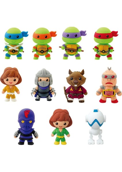 Monogram Ninja Turtles Klipsli Figür Seri 1