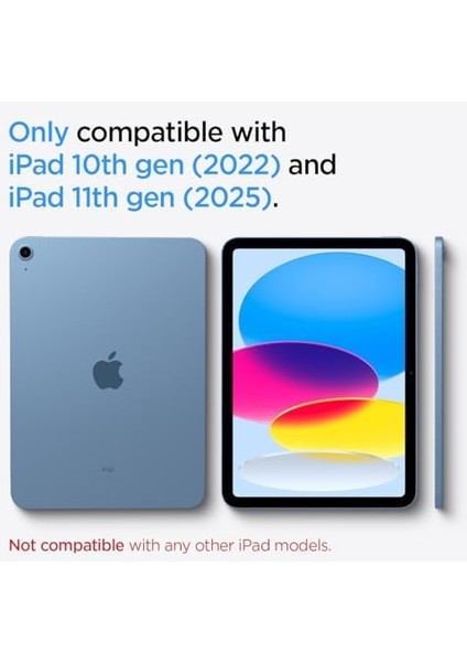 iPad 10.9'' 10.nesil (2022) Kılıf Rugged Armor Black - ACS05552