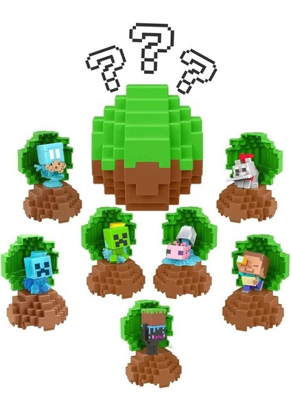 HXT64 Minecraft Mini Figürler