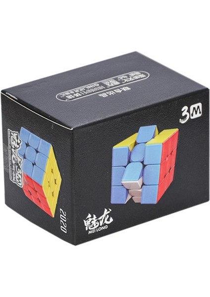 1839 Moyu Mei Long 3m Manyetik Vesiyon 3x3 Speed Cube -Başel
